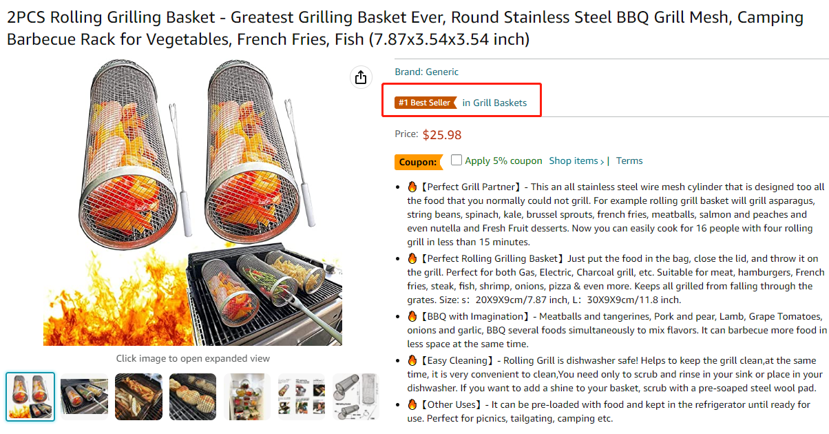 熱搜排名上漲10W+！此類(lèi)產(chǎn)品登頂亞馬遜BS榜TOP1